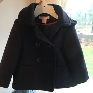 Navy Peacoat for Toddler girl